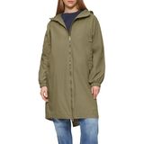 Regular Fit - Trenchcoat - Katoen - Ronde Hals - Langemouwen - Steekzakken