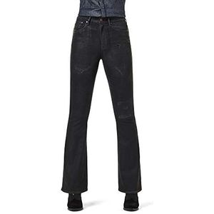 G-Star Raw 3301 High Flare Jeans dames, zwart (Black Radiant Cobler Restored B472-b997), 24W/32L
