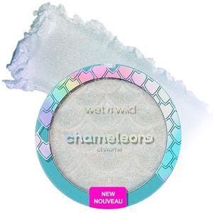 Wet n Wild Chameleon Chrome Powder Highlighter, Lichtreflecterende Iriserende Pigmenten voor Dynamische Kleurovergang, Vloeibaar-naar-Poeder Textuur, Opbouwbare Formule, Venus Swing