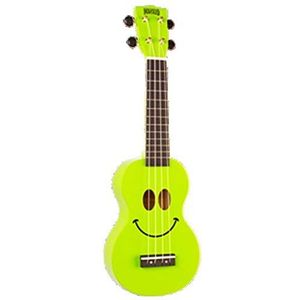 Mahalo Smiley Series Sopraan Ukelele - Groen