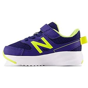 New Balance 570v3 Bungee Lace with Hook and Loop Top Strap Basketbal, Blauw, 22,5 EU, Blauw, 22.5 EU