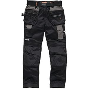 Scruffs Heren Pro Flex Holster Workwear broek, zwart, 34W UK