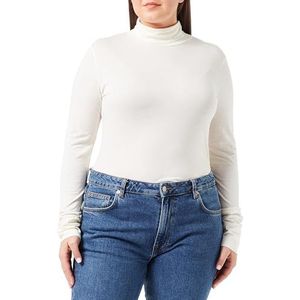 BOSS Dames Jersey Top, Open White118, M