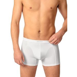 Skiny Herenbroek Cotton Fresh, wit, L
