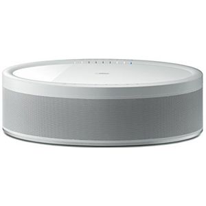 YAMAHA Electronics MusicCast 50 draadloze luidspreker WX-051 - Alexa-compatibele Bluetooth-luidspreker met MusicCast Multi-Room-technologie en ingebouwde streamingdiensten - Wit