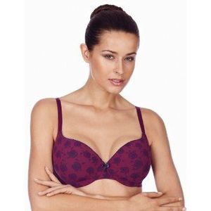 Triumph Mooie Print Half Cup gewatteerde balkon vrouwen BH