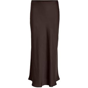 Vila Veelzijdige HW lange rok - NOOS, Coffee Bean, 36