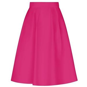 APART Fashion Satijnen rok voor dames, roze, 44