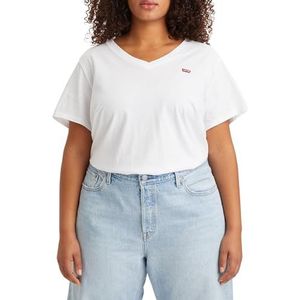 Levi's dames Plus Size V-Neck Tee, Bright White, 3XL