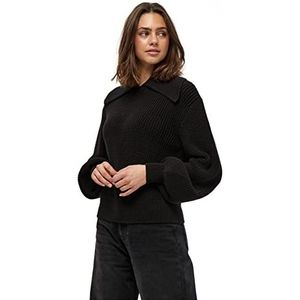 Minus Milu Knit Pullover Sweater, voor dames, zwart, XL