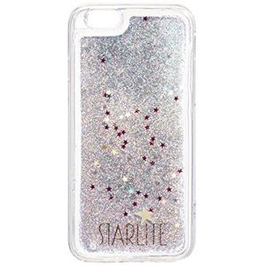 Starlite 10524 Glitter beschermhoes voor iPhone 6/6s, zilverkleurig