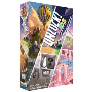 Unlock! Kids - Avonturen van Detectives | Geschikt voor 1-4 spelers vanaf 6 jaar | Combineer symbolen en los puzzels op!
