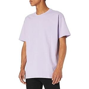 Build Your Brand Heren zwaar oversized T-shirt, lila (lilac), XL