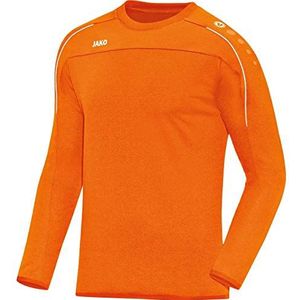 JAKO - Klassiek Sweatshirt, Uniseks-Volwassene, Neon-Oranje, XXL