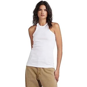 G-STAR RAW Dames Italian Army Ultra Slim Tank Top T-Shirt, Wit (Wit D289-110), XXS, wit (White D289-110), XXS