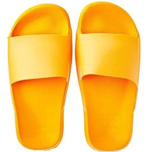 Havaianas Slide Classic Pop Yellow, uniseks sandalen voor volwassenen, 35/36 EU, geel, 35/36 EU