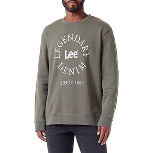 Lee Legendary SWS sweatshirt voor heren, groen, L