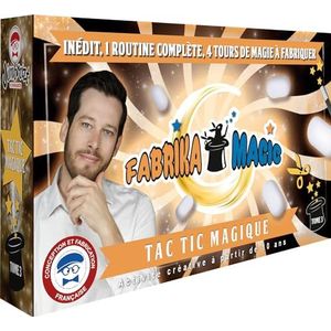 Asmodee Twin Games Fabrika Magic: Tac Tic Magique – gezelschapsspellen – creatieve hobby's – magische spellen – vanaf 10 jaar – Franse versie