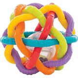 Playgro Speelbal met rammelaar, vanaf 6 maanden, Bendy Ball, veelkleurig, 40133