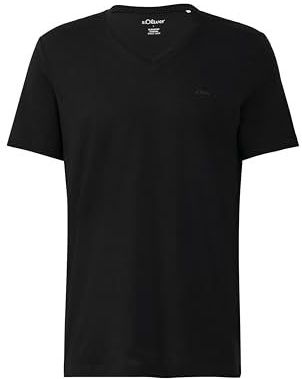 T-shirt - Jersey - Katoen - V-hals - Normale Pasvorm