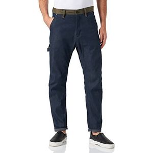 G-Star Raw heren Jeans Grip 3d Relaxed Tapered, Blauw (Raw Denim C970-001), 30W / 30L