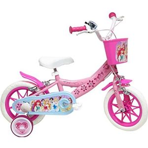 albri Meisjes 12 inch, fiets Disney prinsessen, roze