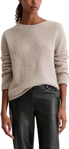 Regular fit gebreide pullover van scheerwolmix met alpaca