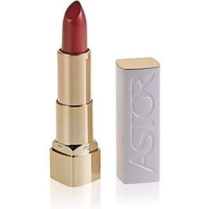 Astor Soft Sensation Color & Care Lipstick vochtinbrengend en langdurig, kleur 507 Sienna Scarlett (rood), per stuk verpakt (1 x 4 g)