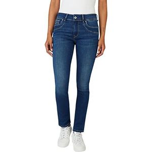 Pepe Jeans Brookes Jeans voor dames, Blauw (Denim-gw1), 33W / 32L