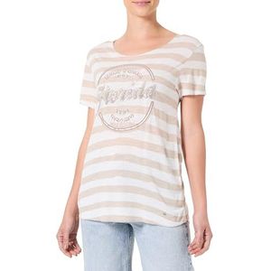 KEYLARGO Dames T-shirt WT Florida Round, Beige-offwhite (2702), XS