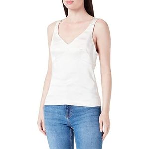 United Colors of Benetton Top 50V4DH009 tanktop crème 0Z3, XS dames, creme 0z3, XS