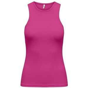 ONLY Onlbelia S/L Tanktop JRS, Fuchsia Fedora, XL