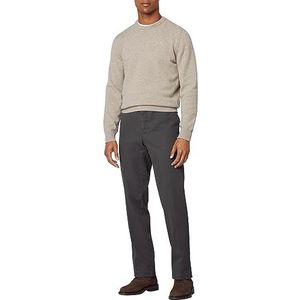 Hackett London Calvary Twill Chino Broek voor heren, Bruin (Kaki), 34W / 34L