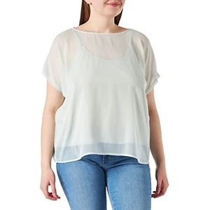 Blue Seven Oversized damesblouse, sea, 40 NL