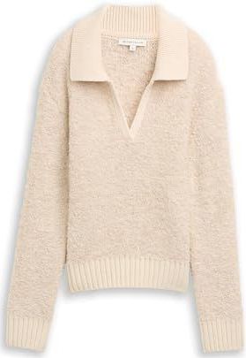 TOM TAILOR Damestrui, 36844 - zandsteen beige melange, XL