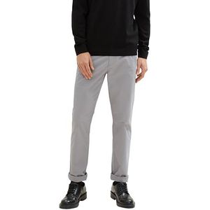 TOM TAILOR Regular broek voor heren, 10521 - Smooth Grey, 28W x 32L