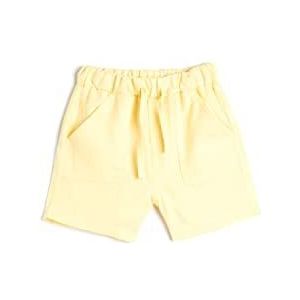 Koton Babyboys Linen Trekkoord Zakken Shorts, geel (152), 6-9 Maanden