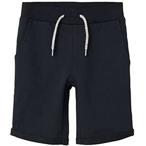 NAME IT Nkmvermo Long SWE Unb F Noos Shorts voor jongens, Dark Sapphire, 140 cm