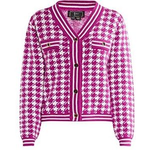 NALLY Gebreid damesvest 11025258-NA02, fuchsia, XL/XXL, fuchsia, XL/XXL