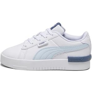PUMA Jada PS, meisjessneakers, Puma wit/blauw (White Icy Blue Inky Blue), 31 EU