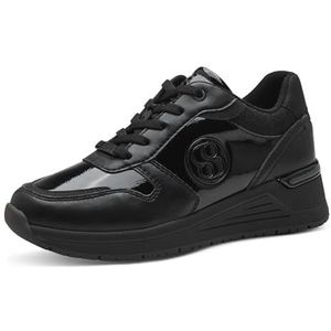 s.Oliver Low 5-23619-43 Sneakers voor dames, zwart, 40 EU