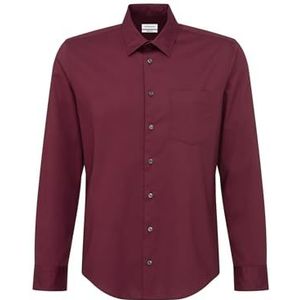 Seidensticker Heren 156330 Hemd, Rood, XXL