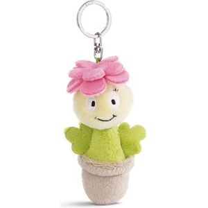 Sleutelhanger Sedum Amalia 10 cm groen - Duurzame metgezel knuffeldierhanger met sleutelring sleutelhanger voor sleutelkoord, tas, rugzak en meer