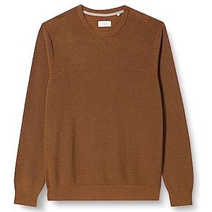 s.Oliver Men's 2118085 gebreide trui, wit, L
