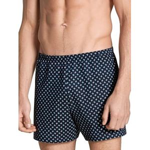 CALIDA Heren Prints Boxershorts, Grape Wine, Standaard