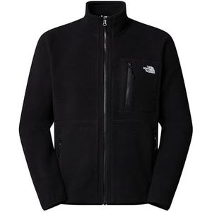 The North Face Yumiori Full Zip Fleecejack voor heren Tnfblack/Tnfblack/Tnfblck XS