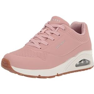 Skechers Uno Stand On Air dames Sneaker Low top, Blush Durabuck, 39 EU