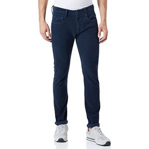 Replay Heren Jeans Anbass Slim-Fit met stretch, 085 Blauw, 30W x 36L