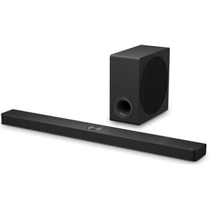 LG - DS90TY - 5.1.3 Dolby Atmos Soundbar - Zwart - 570W - Draadloze Subwoofer