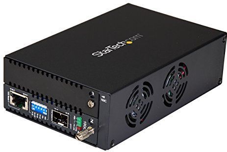 StarTech - 10 Gigabit Ethernet Koper naar Fiber Media Converter - Open SFP+ - Beheerd